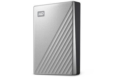 Western Digital My Passport Ultra 1 To Argent - Disque dur externe 2,5" USB-C