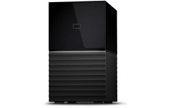 Western Digital My Book Duo boîtier de disques 16 To Bureau Noir