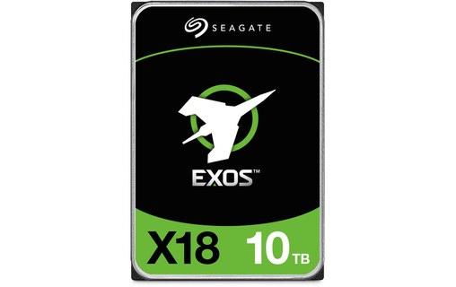 Seagate Exos X18 10 To - Disque dur 7200 tr/min - ST10000NM018G