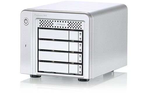 Stockage RAID Promise Pegasus M4 16 To (4 x 4 To SSD) Thunderbolt 3 & USB-C