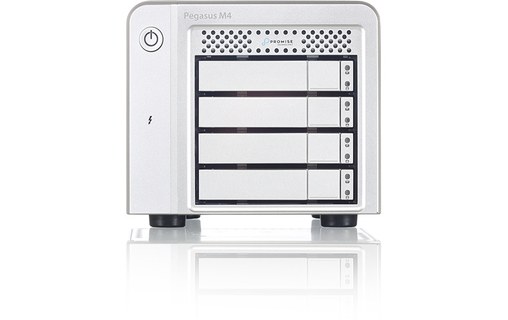 Stockage RAID Promise Pegasus M4 16 To (4 x 4 To SSD) Thunderbolt 3 & USB-C
