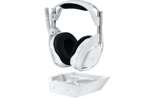 Logitech G Astro A50 X Casque Sans fil Arceau Jouer Bluetooth Blanc
