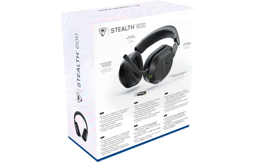 Casque gaming sans fil Turtle Beach Stealth 600 pour PS5, Noir - Bluetooth