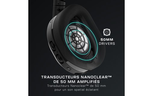 Casque gaming sans fil Turtle Beach Stealth 600 pour PS5, Noir - Bluetooth