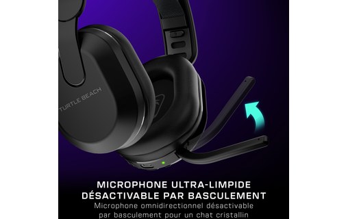 Casque gaming sans fil Turtle Beach Stealth 500 pour PS5, Noir - Bluetooth