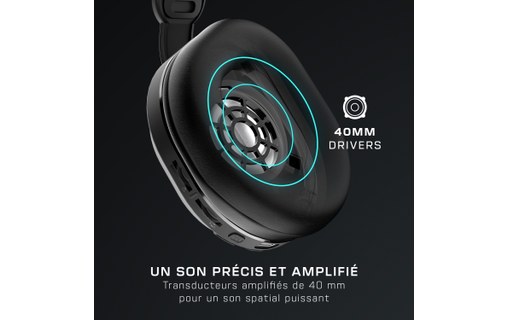 Casque gaming sans fil Turtle Beach Stealth 500 pour PS5, Noir - Bluetooth