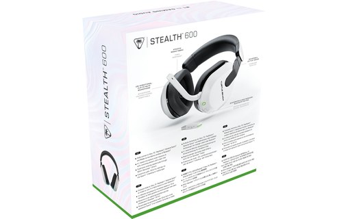 Casque gaming sans fil Turtle Beach Stealth 600 pour Xbox Series X/S, Blanc