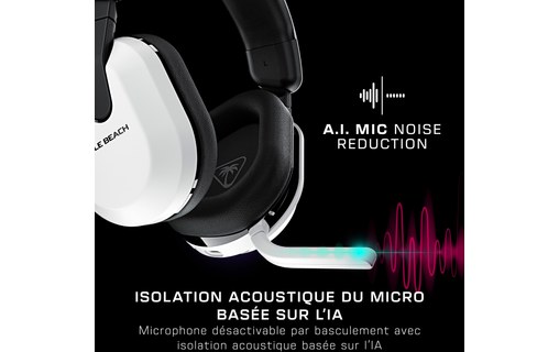 Casque gaming sans fil Turtle Beach Stealth 600 pour Xbox Series X/S, Blanc