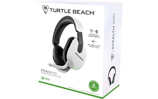 Casque gaming sans fil Turtle Beach Stealth 600 pour Xbox Series X/S, Blanc