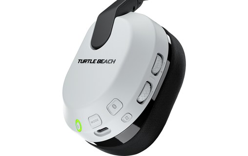 Casque gaming sans fil Turtle Beach Stealth 600 pour PS5, Blanc - Bluetooth