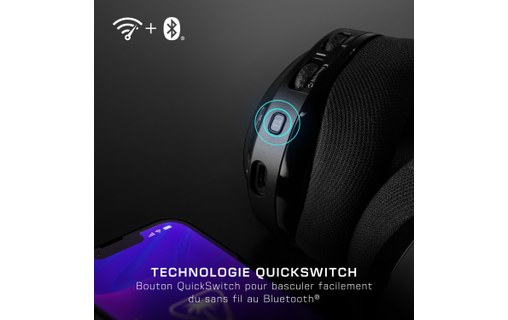 Casque gaming sans fil Turtle Beach Stealth 600 pour PS5, Noir - Bluetooth