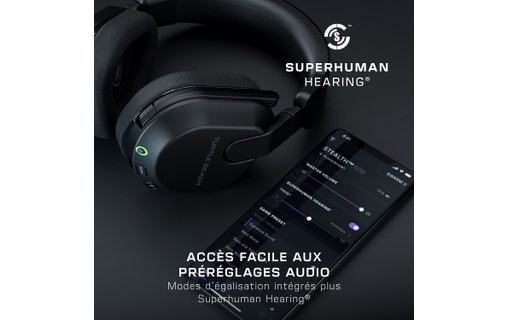 Casque gaming sans fil Turtle Beach Stealth 600 pour PS5, Noir - Bluetooth
