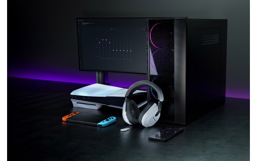 Casque gaming sans fil Turtle Beach Stealth 600 pour PS5, Blanc - Bluetooth