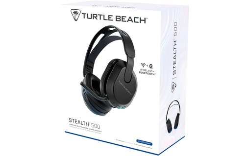 Casque gaming sans fil Turtle Beach Stealth 500 pour PS5, Noir - Bluetooth