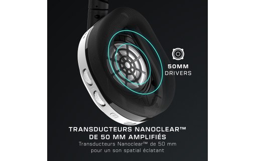 Casque gaming sans fil Turtle Beach Stealth 600 pour Xbox Series X/S, Blanc