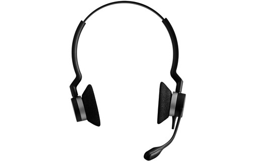 Micro-casque sans fil Jabra Biz 2300 QD Duo, Noir - Bluetooth, USB