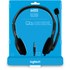 Micro-casque Logitech H111, Gris - Jack 3,5 mm