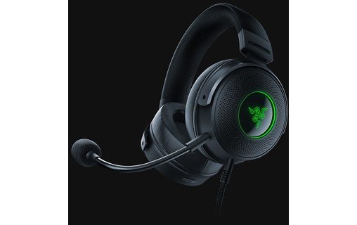 Casque gaming Razer Kraken V3 HyperSense, Noir