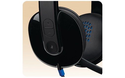 Micro-casque Logitech H540, Noir - USB