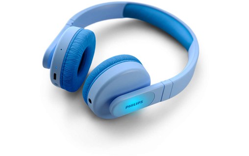 Casque Bluetooth Philips TAK4206 pour enfants, Bleu