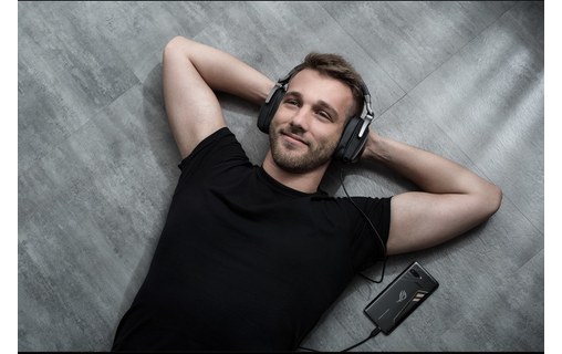 Casque gaming Asus ROG Delta, Noir