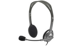 Micro-casque Logitech H111, Gris - Jack 3,5 mm