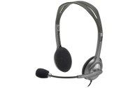 Micro-casque Logitech H111, Gris - Jack 3,5 mm