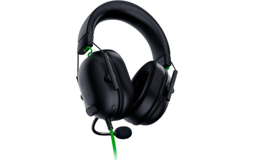 Casque gaming Razer Blackshark V2 X Noir, Vert
