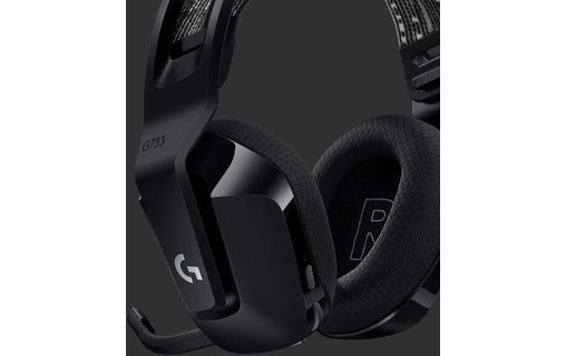 Casque gaming sans fil Logitech G733, Noir