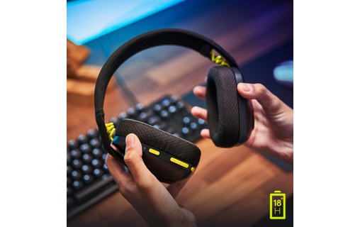 Casque gaming sans fil Logitech G435, Noir - Bluetooth