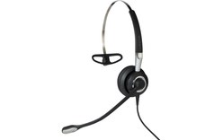 Micro-casque Jabra Biz 2400 II QD Mono NC 3-en-1 Argent, Noir