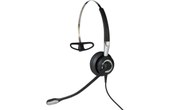 Micro-casque Jabra Biz 2400 II QD Mono UNC 3-en-1 Argent, Noir