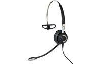 Micro-casque Jabra Biz 2400 II QD Mono NC 3-en-1 Argent, Noir