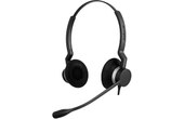 Micro-casque Jabra Biz 2300 MS Duo, Noir - USB