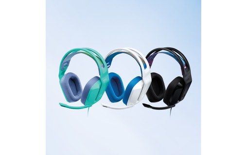 Casque gaming Logitech G335, Blanc