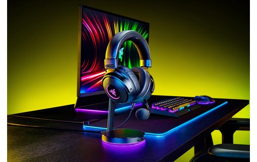 Casque gaming Razer Kraken V3 HyperSense, Noir