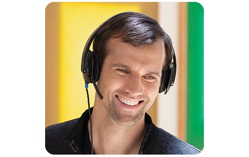 Micro-casque Logitech H540, Noir - USB