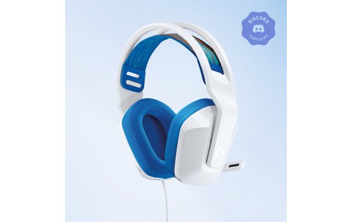 Casque gaming Logitech G335, Blanc