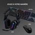Casque gaming sans fil Logitech G733, Noir