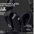 Casque gaming sans fil Logitech G733, Noir