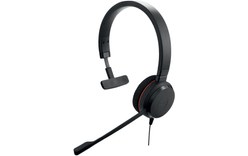 Micro-casque Jabra Evolve 20 UC Mono, Noir - USB