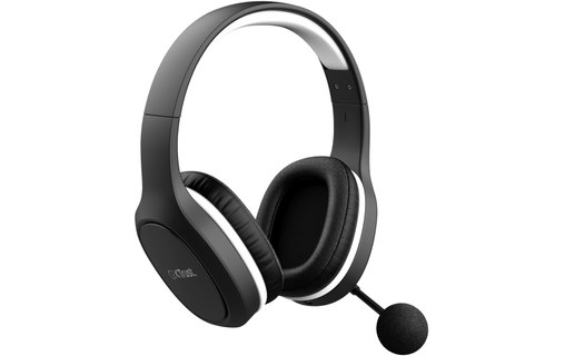 Casque gaming sans fil Trust GXT 391 Thian Blanc, Noir