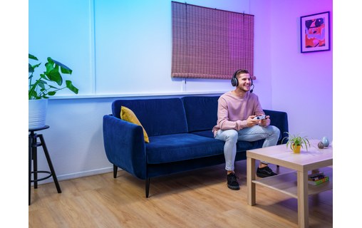 Casque gaming sans fil Trust GXT 391 Thian Blanc, Noir