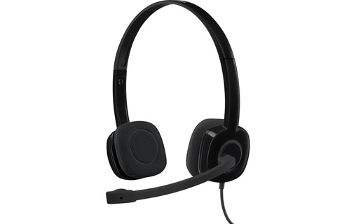 Micro-casque Logitech H151, Noir - Jack 3,5 mm