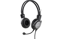 Micro-casque BlueStork MC-201 Argent, Noir - Jack 3,5 mm