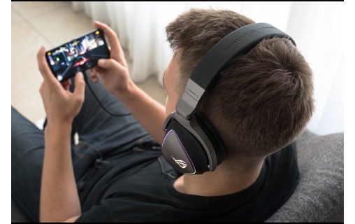 Casque gaming Asus ROG Delta, Noir