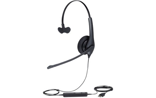 Micro-casque sans fil Jabra Biz 1500 Mono USB, Noir - Bluetooth, USB