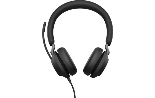 Micro-casque Jabra Evolve2 40 SE Stéréo, Noir - USB, USB-C