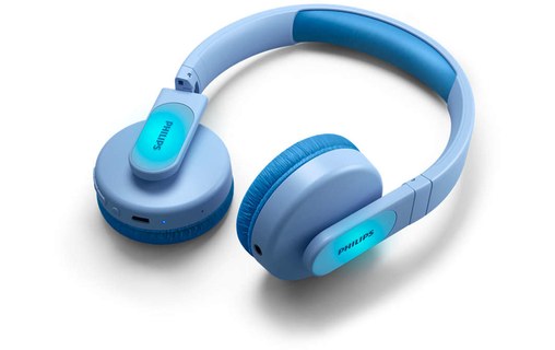 Casque Bluetooth Philips TAK4206 pour enfants, Bleu