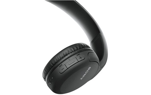 Casque Bluetooth Sony WH-CH510, Noir